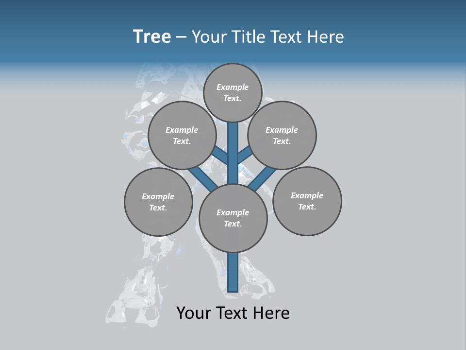 Robot Virtual Cyborg PowerPoint Template