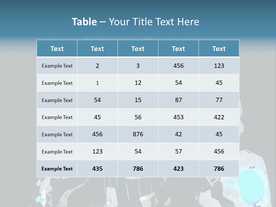 Technology Creativity Scifi PowerPoint Template