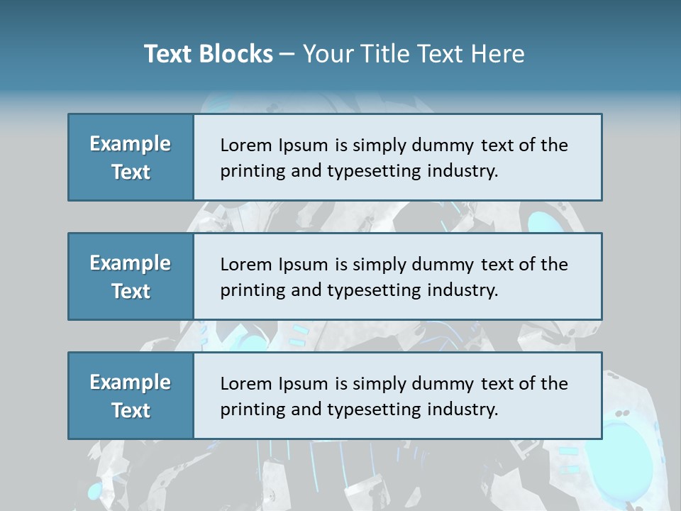 Technology Creativity Scifi PowerPoint Template