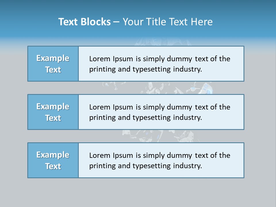 Illustration Head Futuristic PowerPoint Template