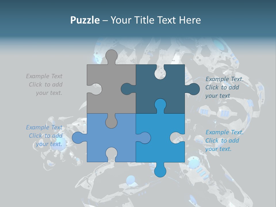 Cyber Steel Mechanical PowerPoint Template