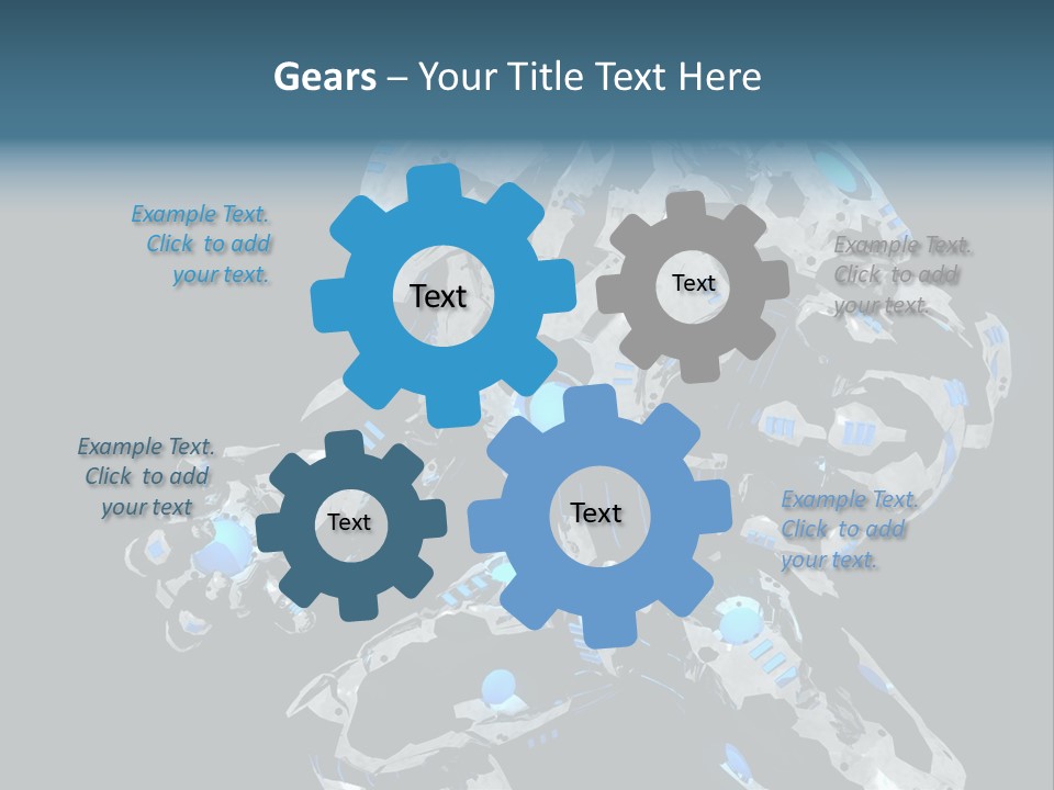 Cyber Steel Mechanical PowerPoint Template