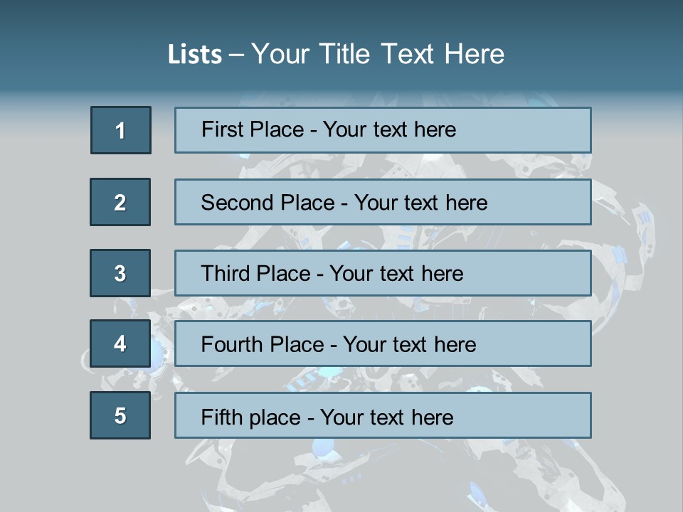 Cyber Steel Mechanical PowerPoint Template