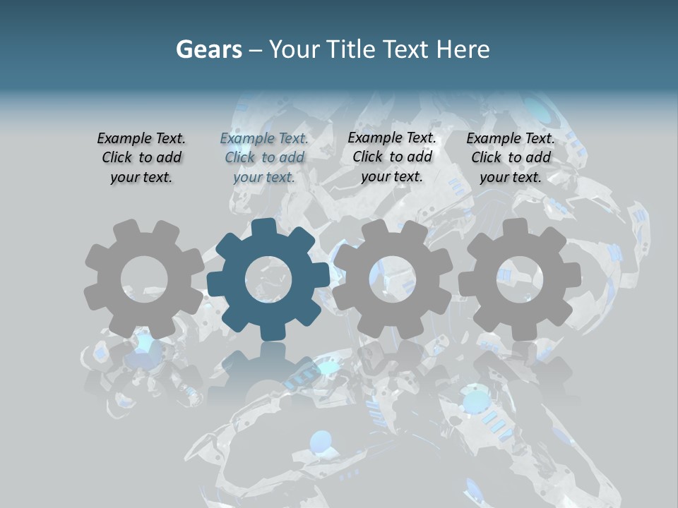 Cyber Steel Mechanical PowerPoint Template
