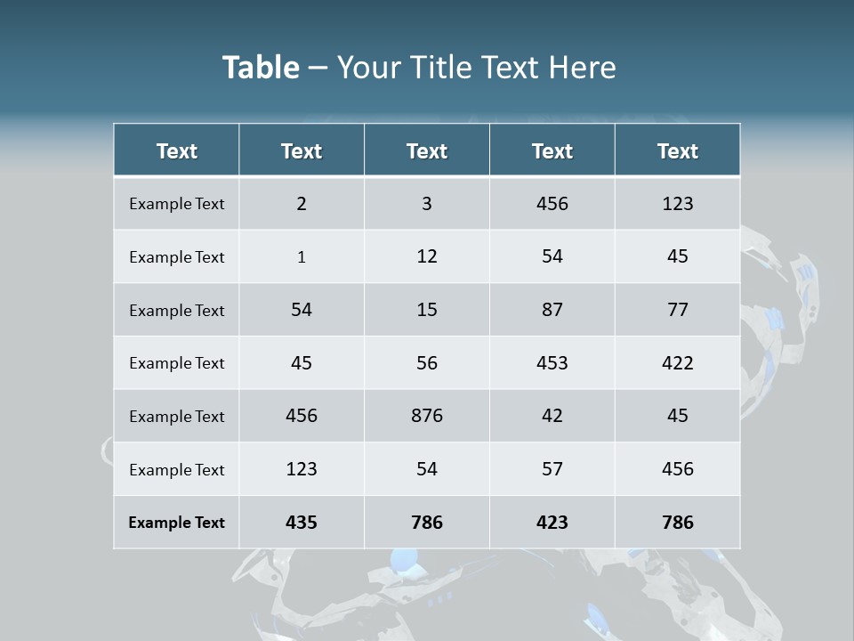Cyber Steel Mechanical PowerPoint Template