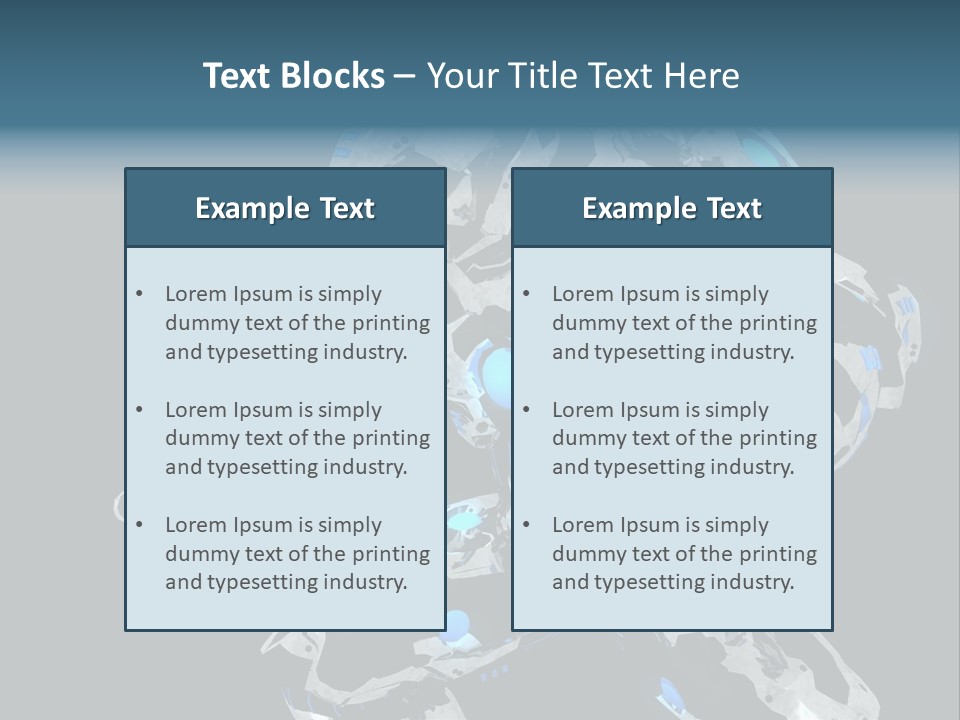 Cyber Steel Mechanical PowerPoint Template