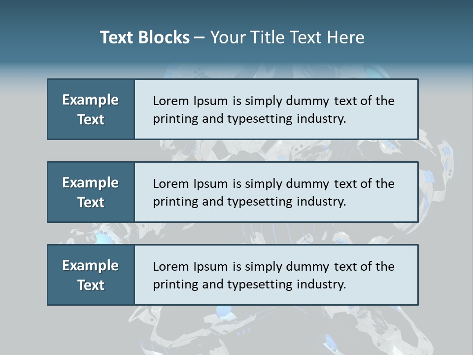 Cyber Steel Mechanical PowerPoint Template