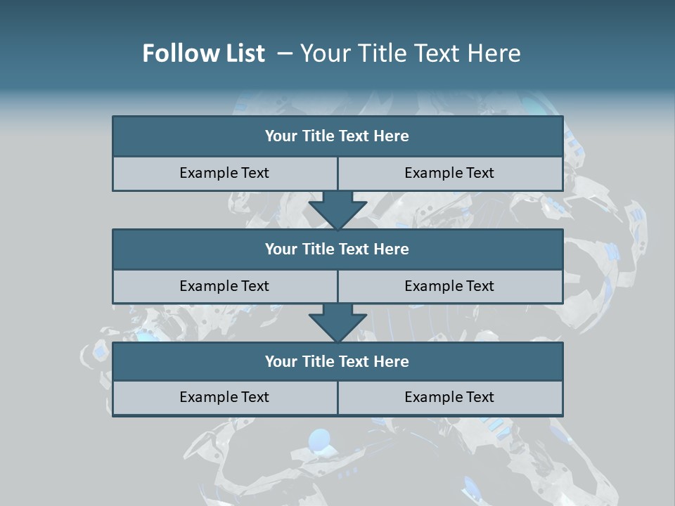 Cyber Steel Mechanical PowerPoint Template