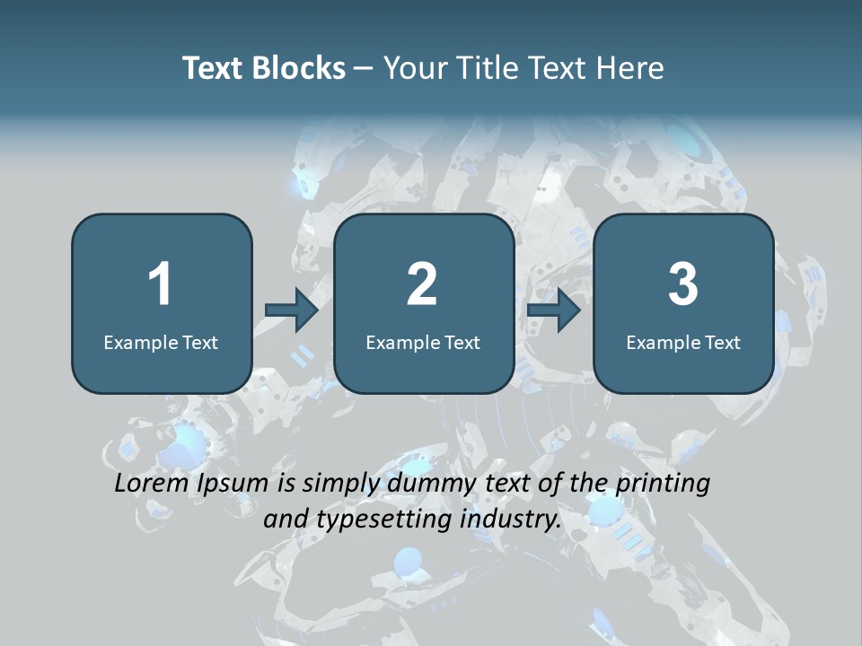 Cyber Steel Mechanical PowerPoint Template