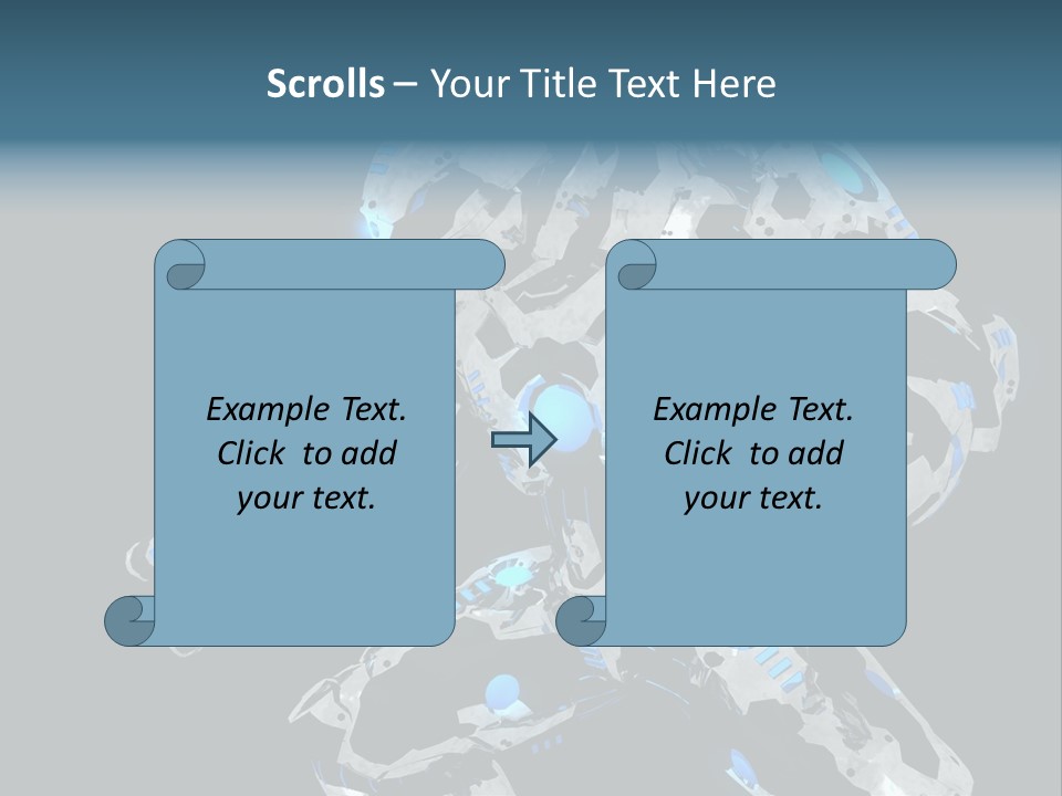 Cyber Steel Mechanical PowerPoint Template