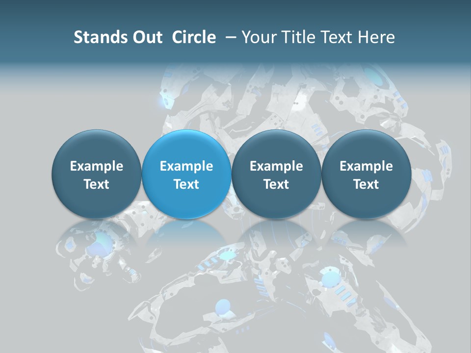 Cyber Steel Mechanical PowerPoint Template