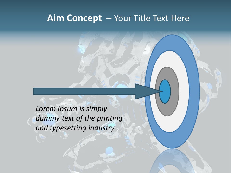 Cyber Steel Mechanical PowerPoint Template