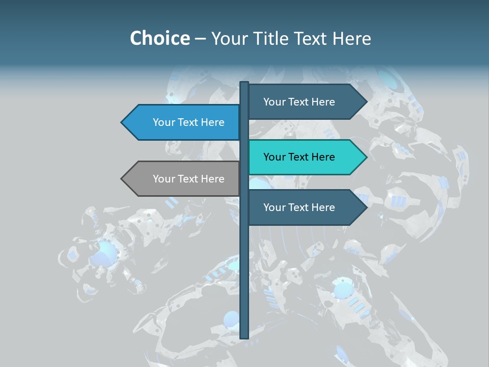 Cyber Steel Mechanical PowerPoint Template