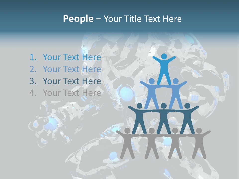 Cyber Steel Mechanical PowerPoint Template