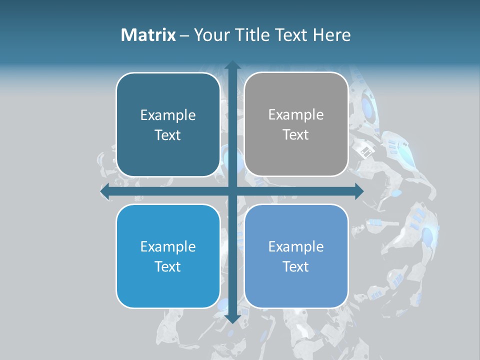 Intelligence Future Weapon PowerPoint Template