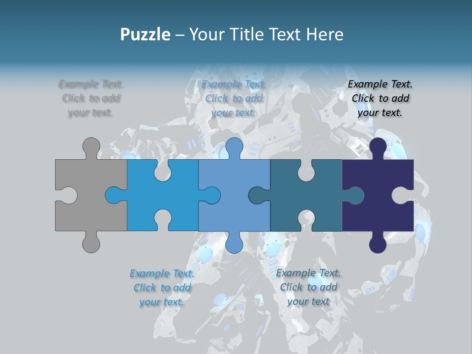 Intelligence Future Weapon PowerPoint Template