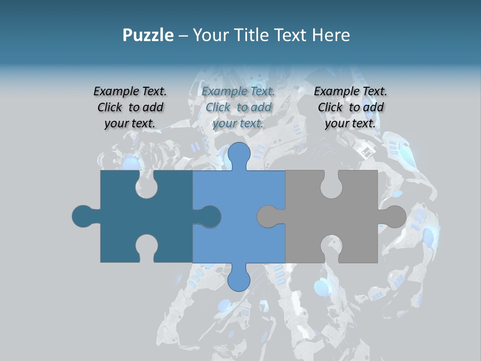 Intelligence Future Weapon PowerPoint Template