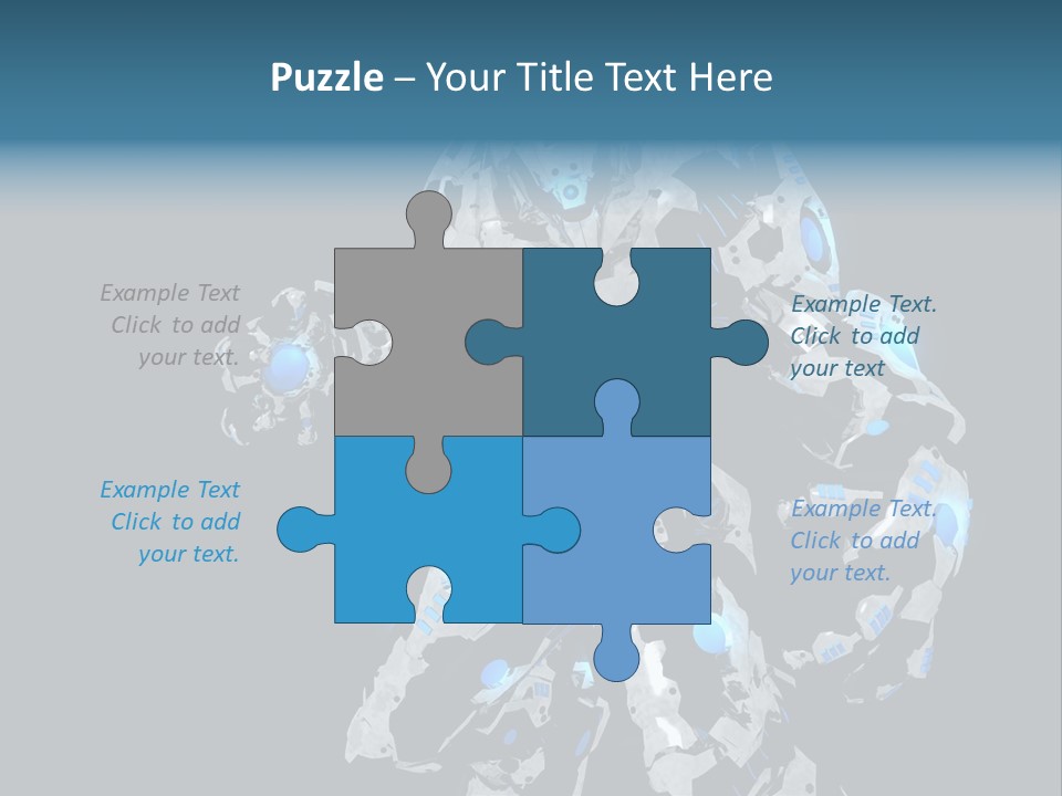 Intelligence Future Weapon PowerPoint Template