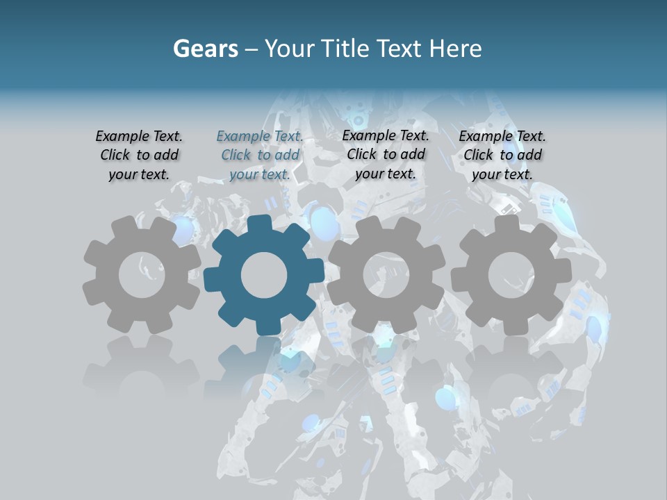 Intelligence Future Weapon PowerPoint Template