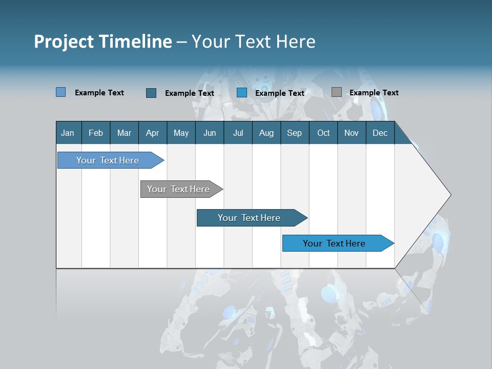 Intelligence Future Weapon PowerPoint Template