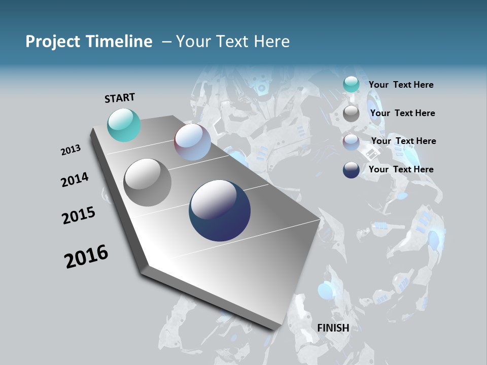 Intelligence Future Weapon PowerPoint Template