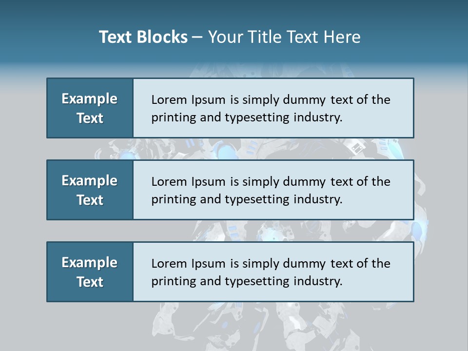 Intelligence Future Weapon PowerPoint Template