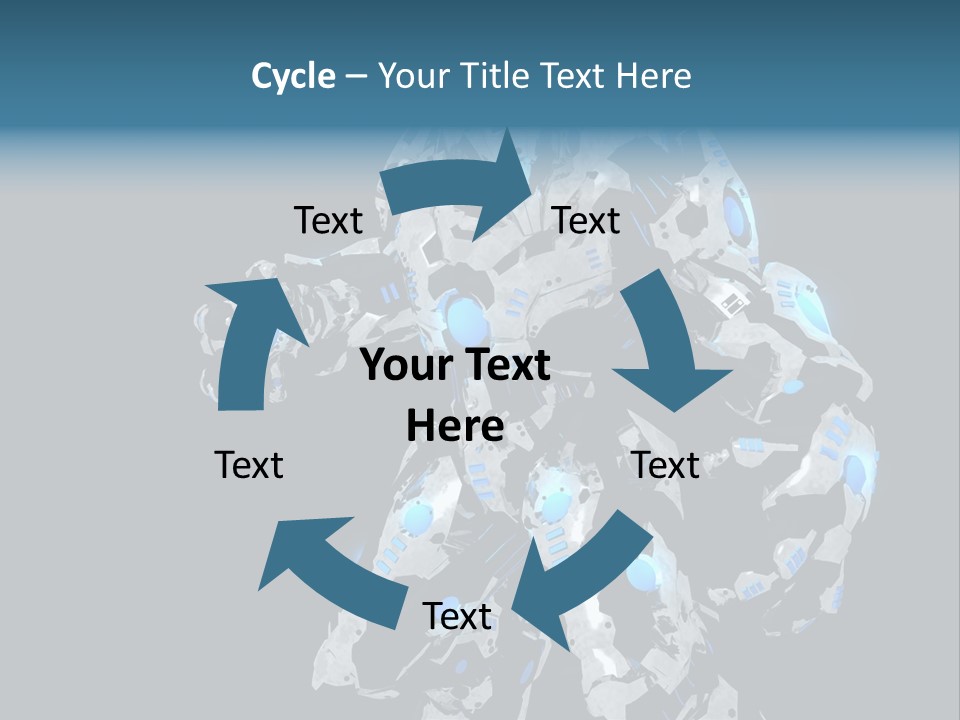 Intelligence Future Weapon PowerPoint Template