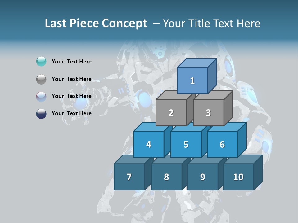 Intelligence Future Weapon PowerPoint Template
