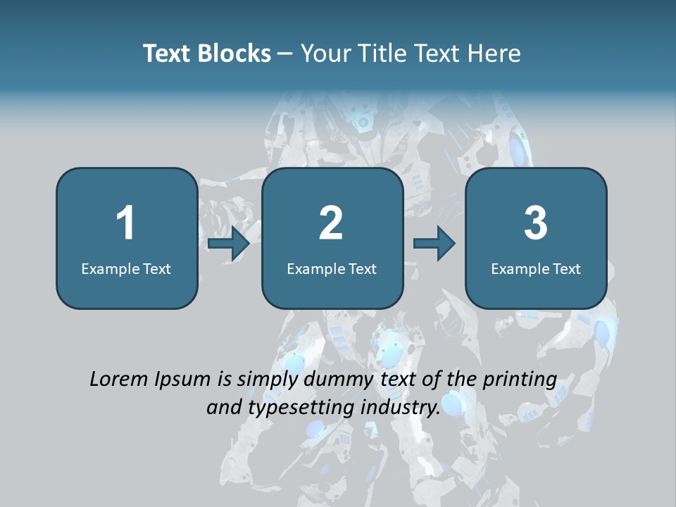 Intelligence Future Weapon PowerPoint Template