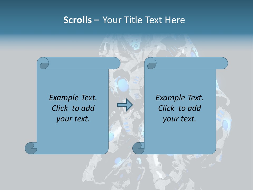 Intelligence Future Weapon PowerPoint Template
