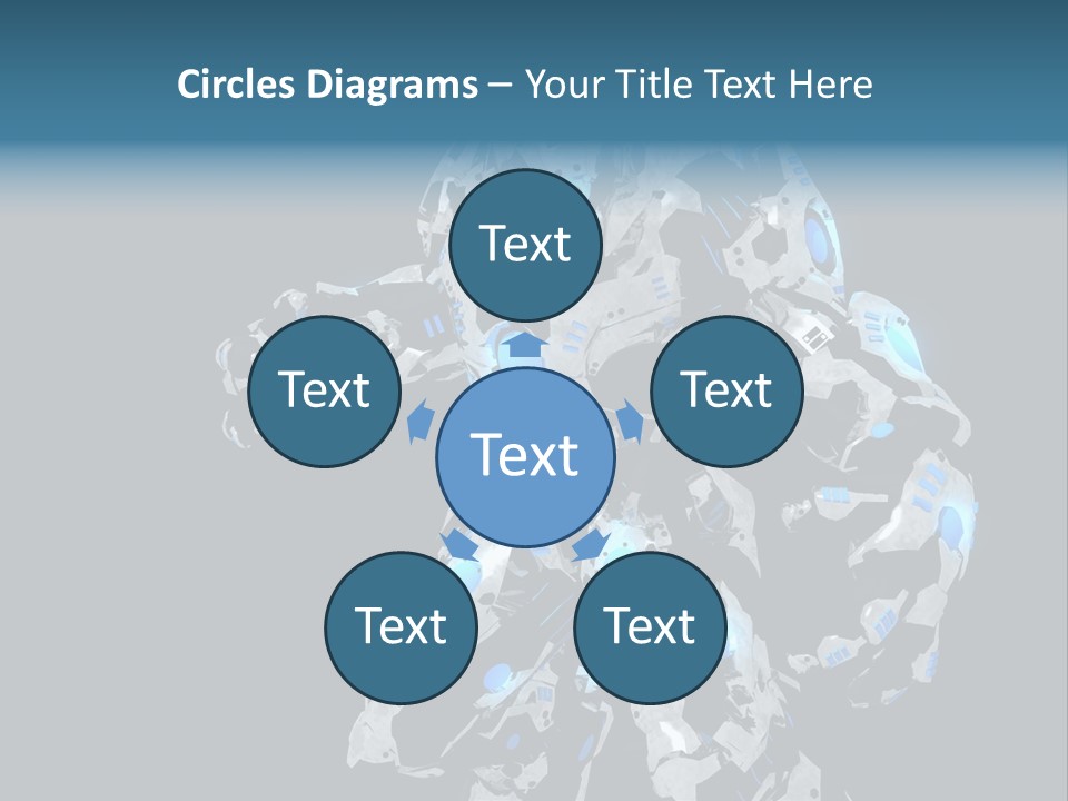 Intelligence Future Weapon PowerPoint Template