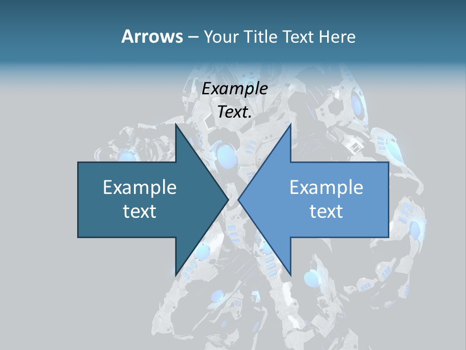 Intelligence Future Weapon PowerPoint Template