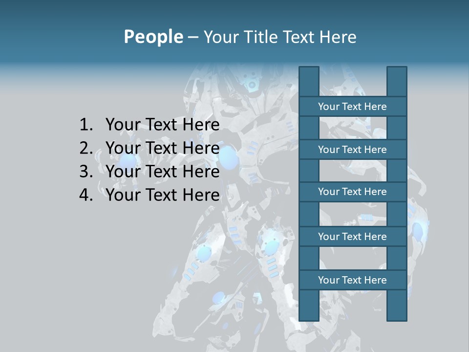 Intelligence Future Weapon PowerPoint Template
