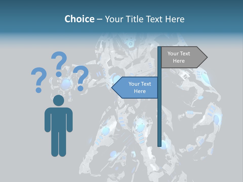 Intelligence Future Weapon PowerPoint Template