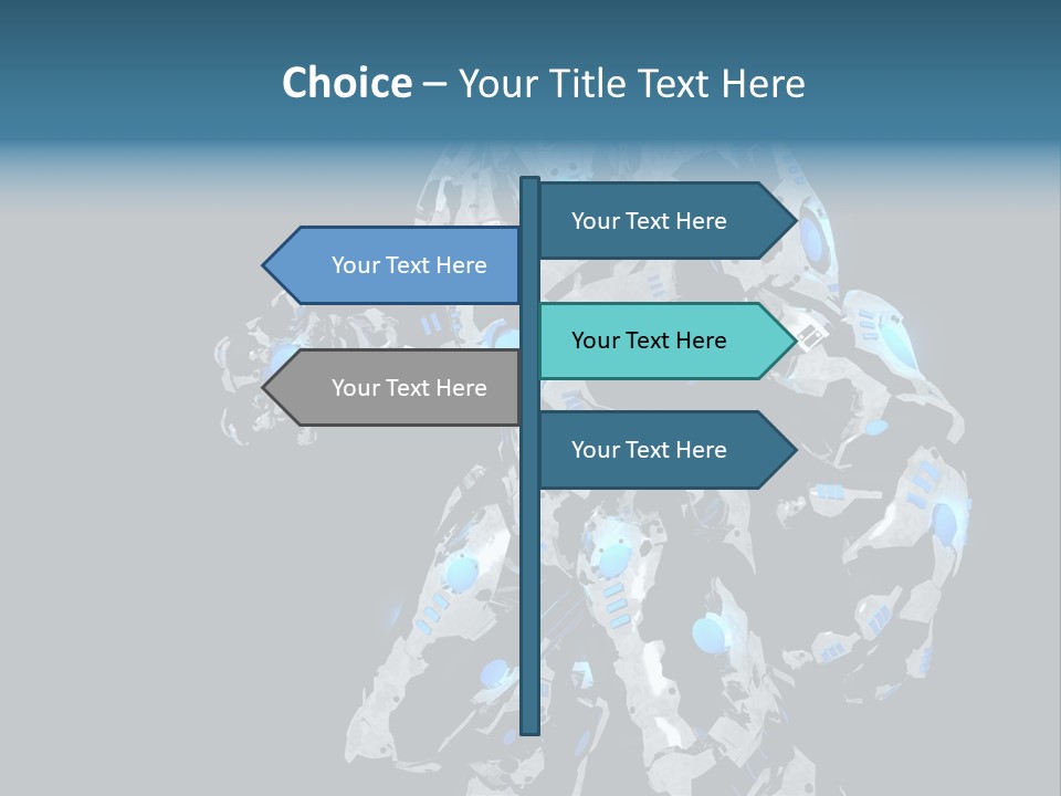 Intelligence Future Weapon PowerPoint Template
