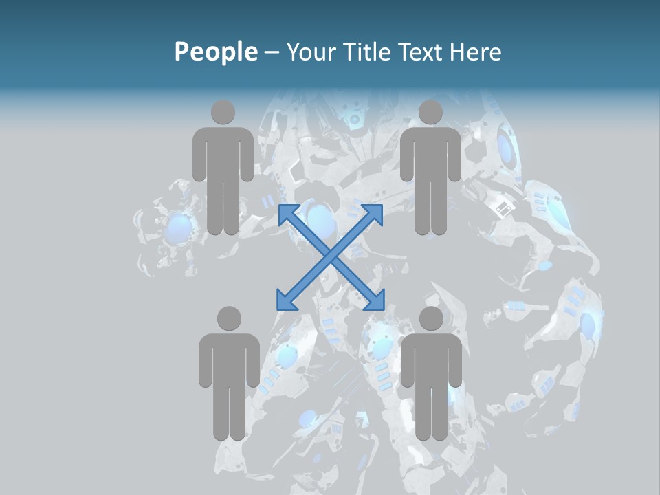 Intelligence Future Weapon PowerPoint Template