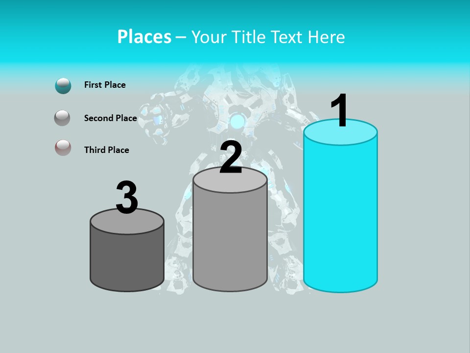 Attractive Mech Fantasy PowerPoint Template