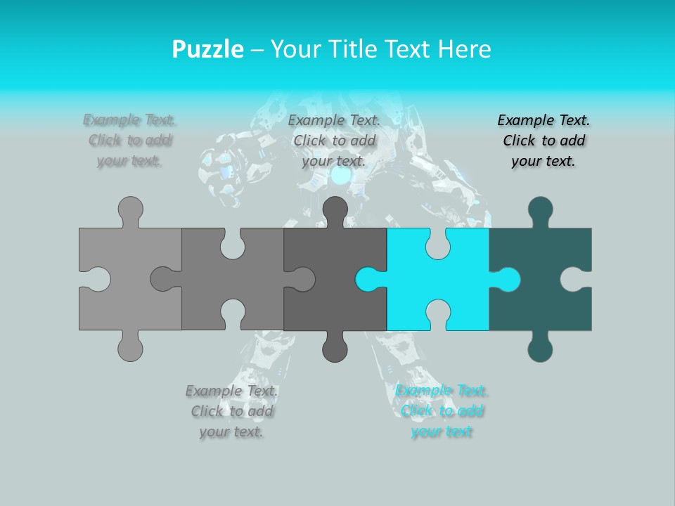 Attractive Mech Fantasy PowerPoint Template