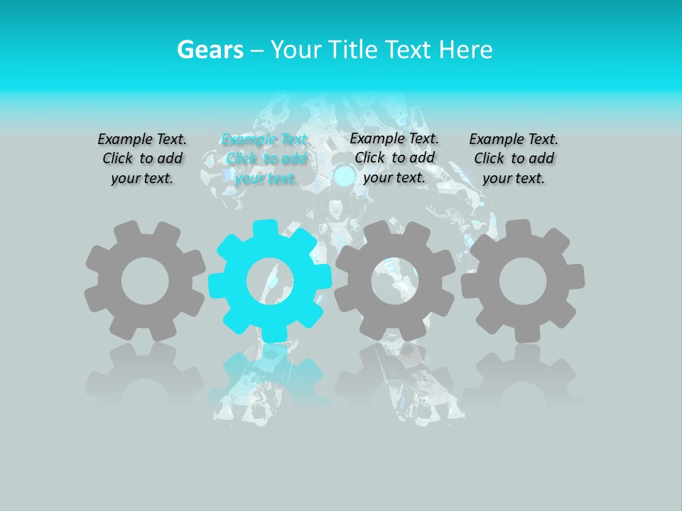 Attractive Mech Fantasy PowerPoint Template