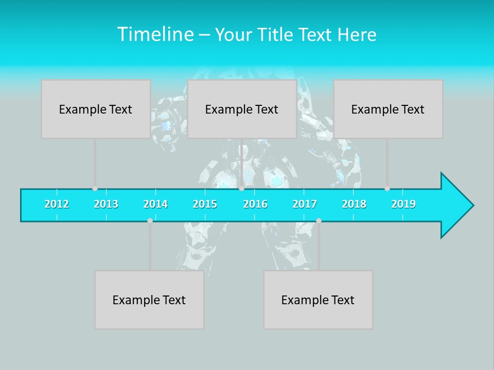 Attractive Mech Fantasy PowerPoint Template