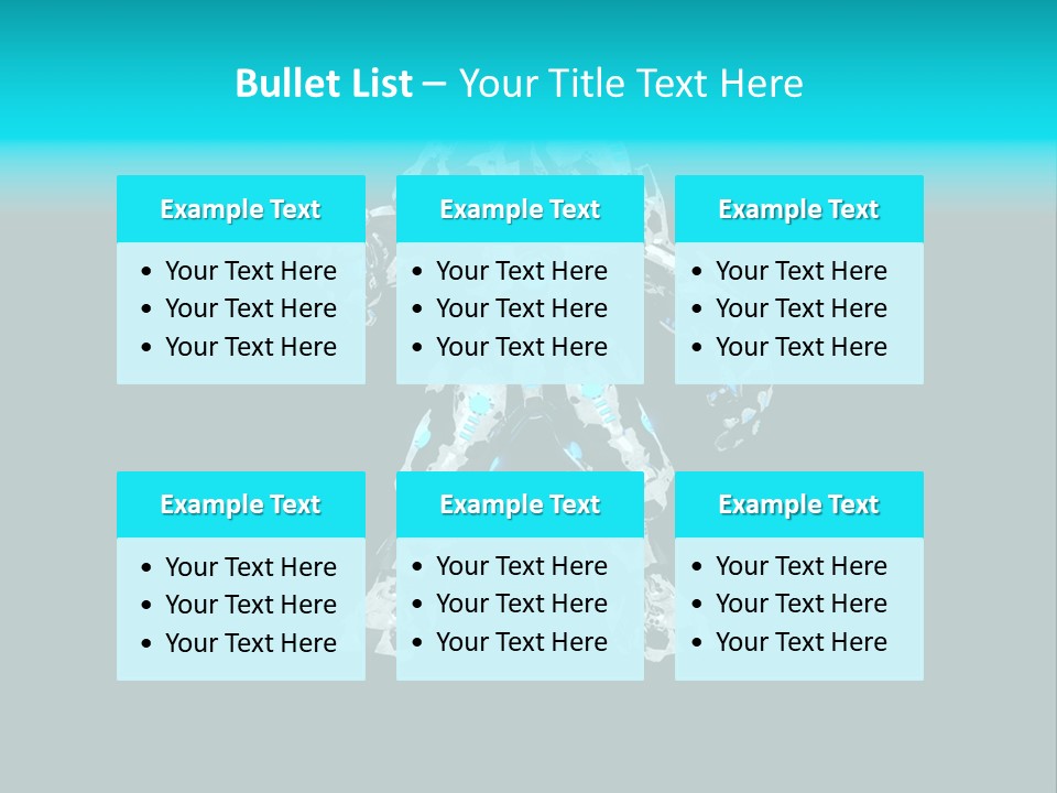 Attractive Mech Fantasy PowerPoint Template