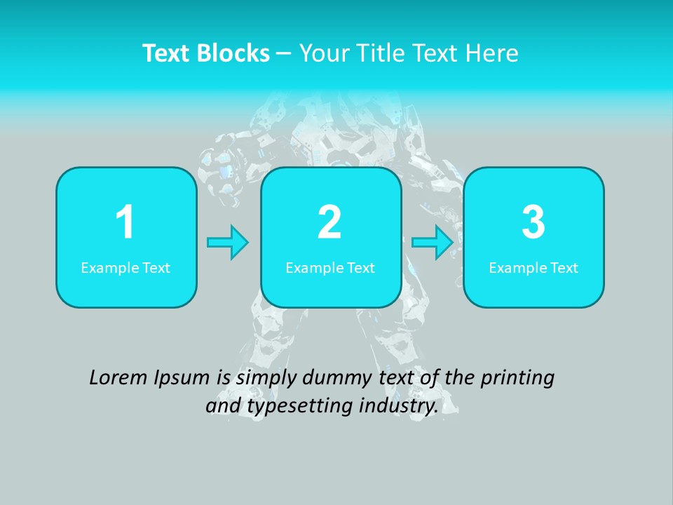 Attractive Mech Fantasy PowerPoint Template