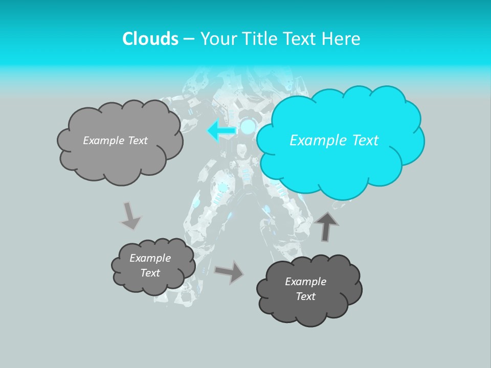Attractive Mech Fantasy PowerPoint Template