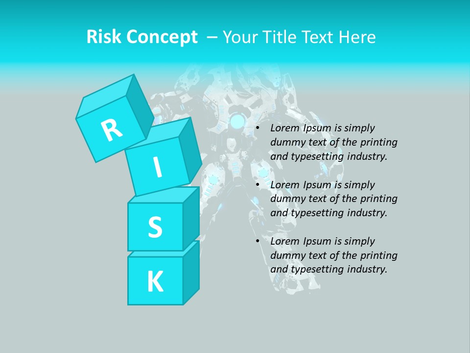 Attractive Mech Fantasy PowerPoint Template