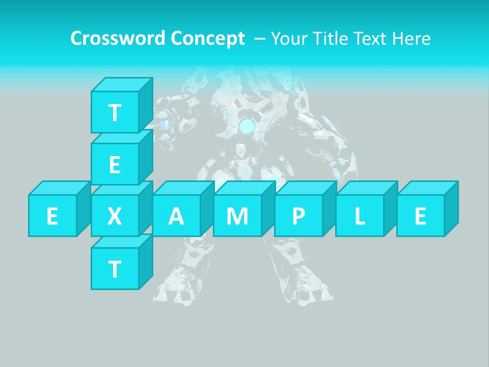 Attractive Mech Fantasy PowerPoint Template