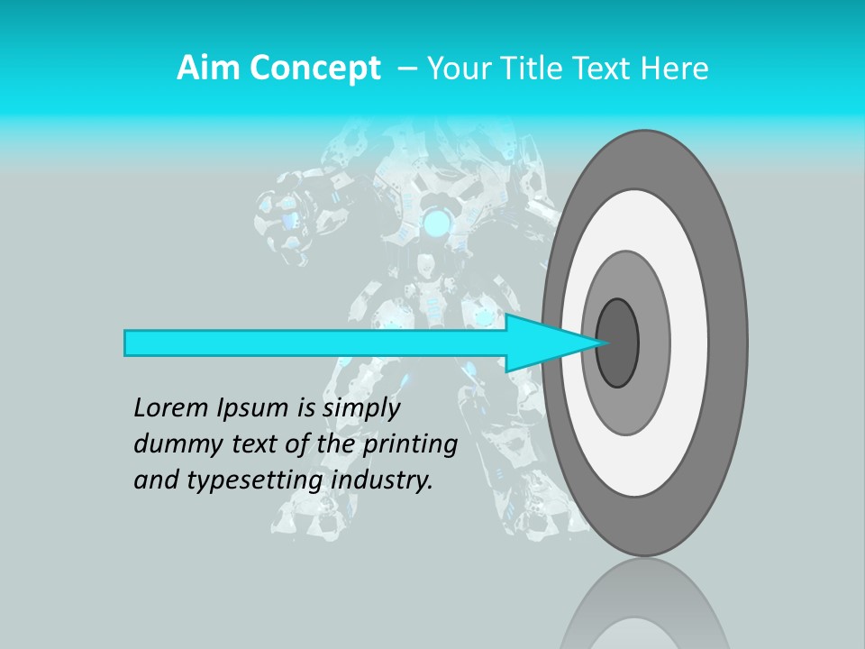 Attractive Mech Fantasy PowerPoint Template