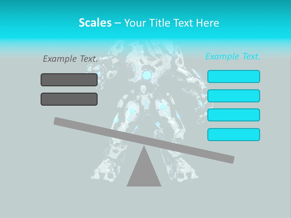 Attractive Mech Fantasy PowerPoint Template