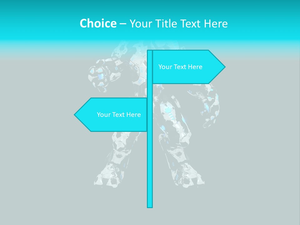 Attractive Mech Fantasy PowerPoint Template