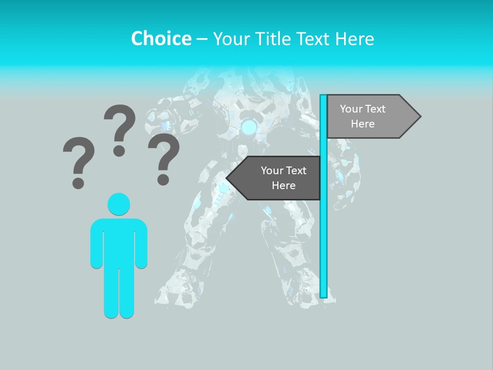 Attractive Mech Fantasy PowerPoint Template