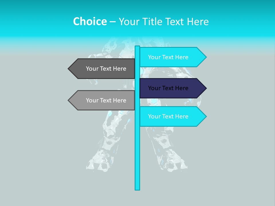 Attractive Mech Fantasy PowerPoint Template
